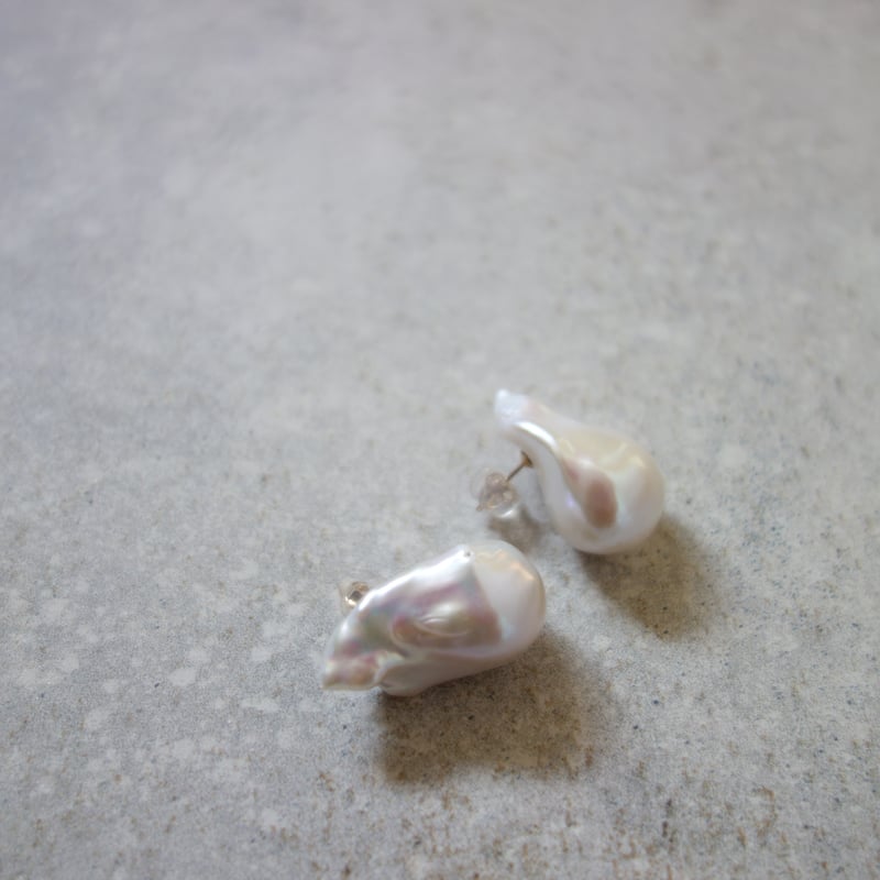 最終値下ララガン　バロックパールピアス 最終値下ララガン バロックパールピアス 2025年最新】ララガン