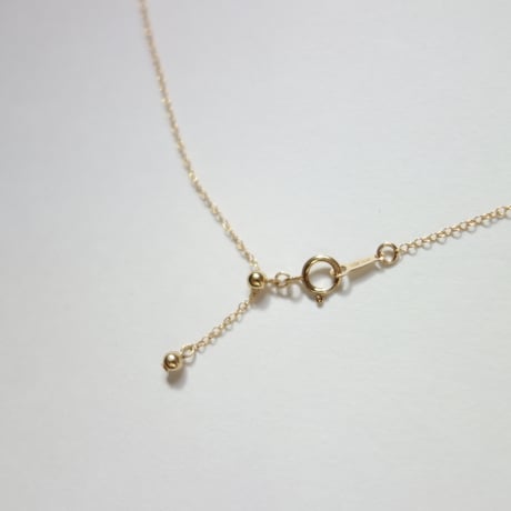 14kgf 一粒8mmあこや真珠のペンダントネックレス