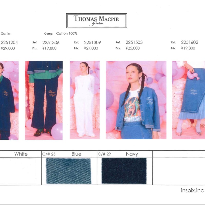 エントリーでP10倍】 【予約販売】 THOMAS MAGPIE Ramie pants 