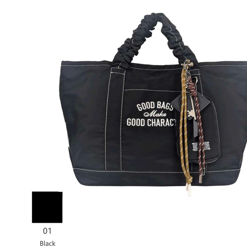 2026SS 2【STORY】PL GOOD CHARACTER TOTE L ポリエステルグ