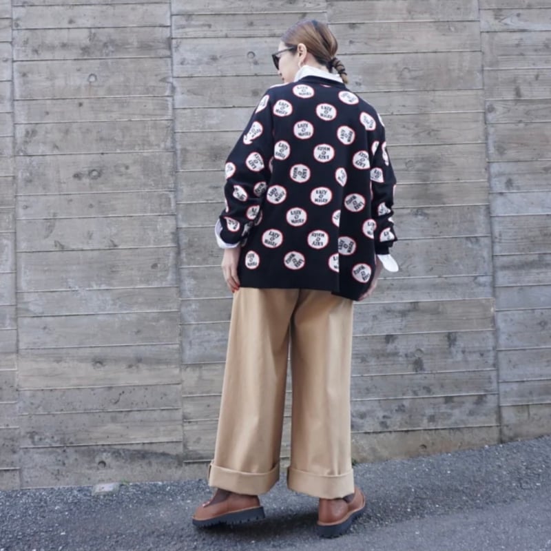 2025autumn Thomas magpieトーマスマグパイ レイジー ニット(22537