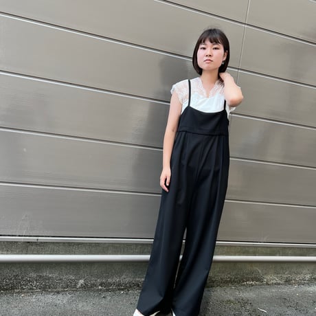 サロペット【B51-403】 ~BLANC basque~  black
