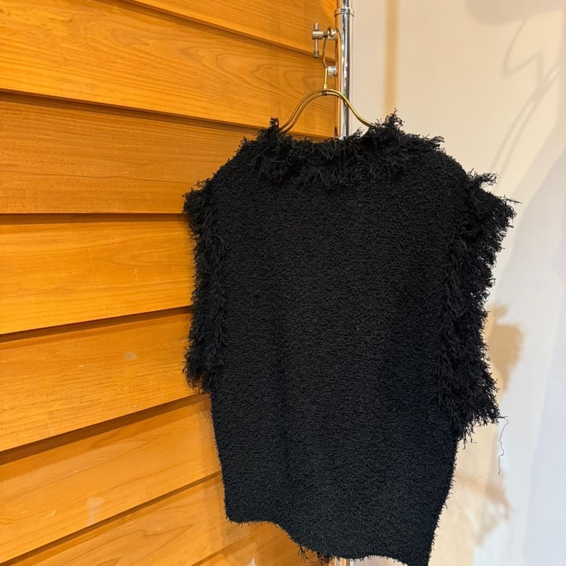 ✨タグ付き新品✨MARGAUX VINTAGE シャネルベスト BLACK シャネルベスト ~margaux vintage~ MG KN-25068-A | selec