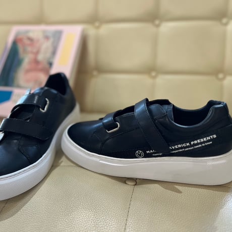MAISON MAVERICK PRESENTS メゾンマヴェリックプレゼンツ　Velcro designマジックテープデザイン  MS2442 ブラック