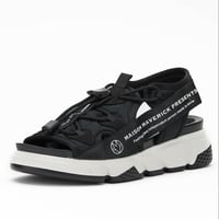 MAISON MAVERICK PRESENTS メゾンマヴェリックプレゼンツ  ロゴダッドサンダルスニーカーblack