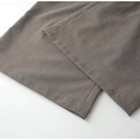 TAFFETA TWO TUCK WIDE PANTS〜MANON〜
