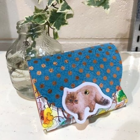 compact wallet animal  ~carmine~