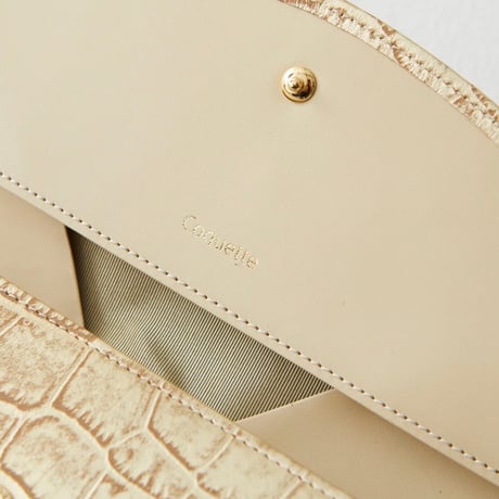 Long Garcon (Croco embossed）～Coquette～