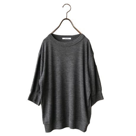 SUMMER WOOL HALF SLEEVE TEE MNN-C-157　〜MANON〜