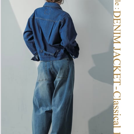 デニムジャケット　クラッシックファースト　~micalle micalle~ MiG113JDE/CASA