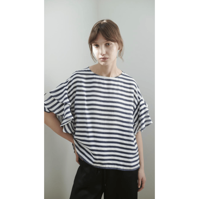 ★monchou♪様ご専用★新品★Flare sleeve プルオーバー FLARE SLEEVE PULL OVER BLOUSE MNN-SH-316 〜MANON