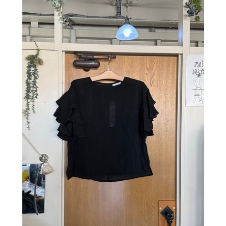 FLARE SLEEVE PULL OVER BLOUSE MNN-SH-316　〜MANON〜