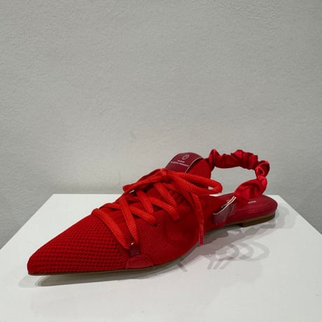 MAISON MAVERICK PRESENTS メゾンマヴェリックプレゼンツ 61MS2554 Lace-Up Shushuback Flats