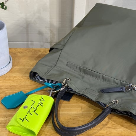 2026SS 【STORY】PL REVERSIBLE STORAGE TOTE M introduction : ポリエステル リバーシブル ストレージ トートM