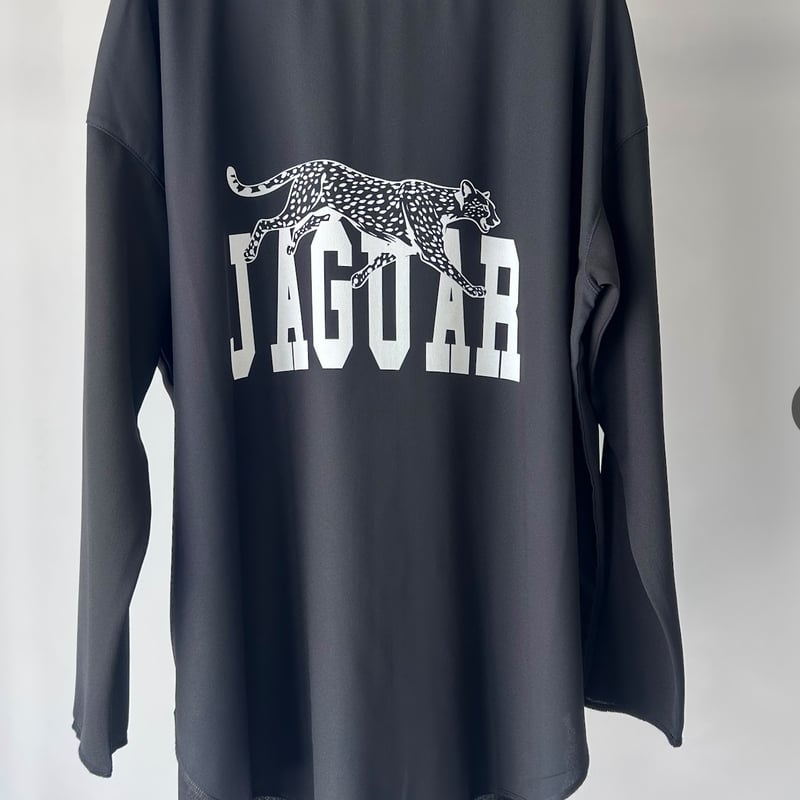 MARGAUX VINTAGE シアーロンT JAGUAR ブラック シアーロンTee;JAGUAR ~margaux vintage~ MG AC-25080-A