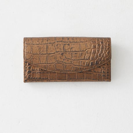 Long Garcon (Croco embossed）～Coquette～