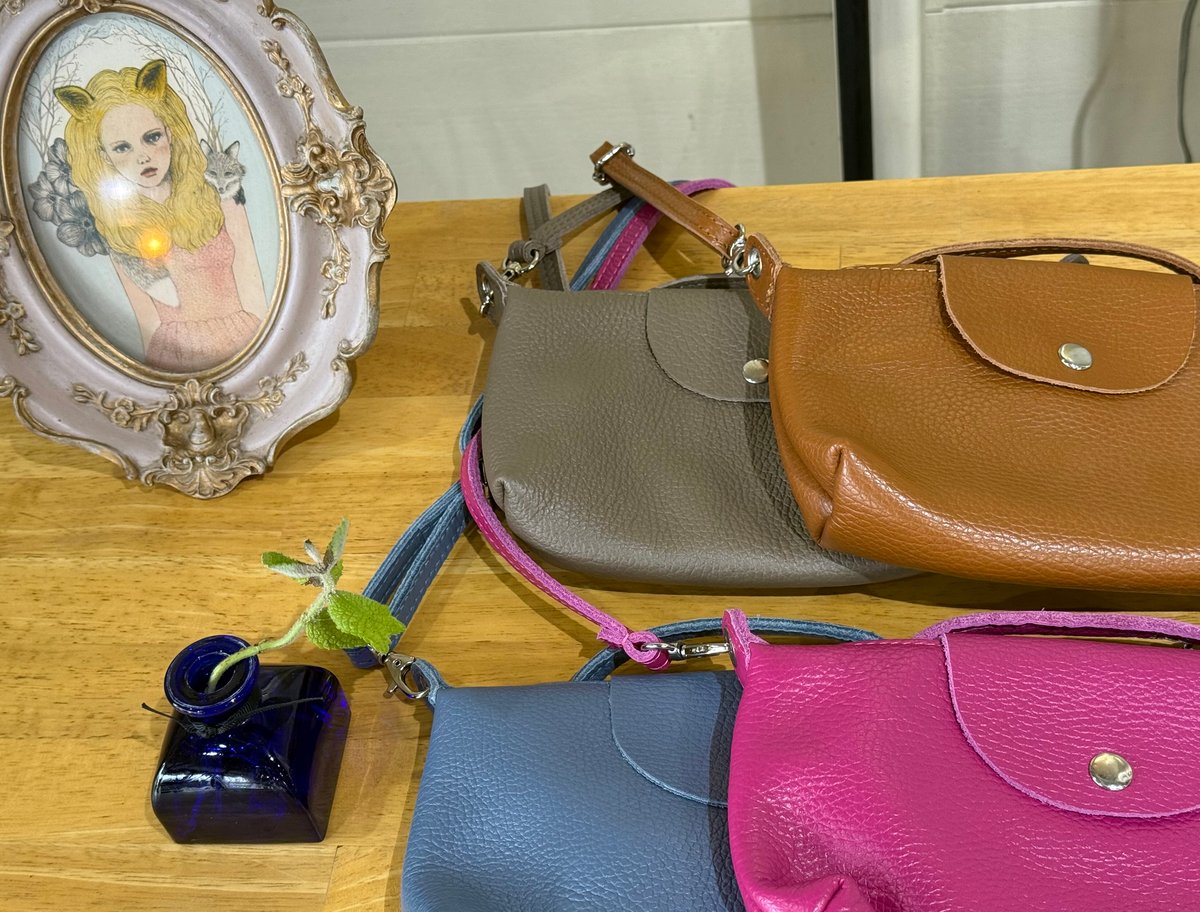MILLELA FIRENZE】レザーショルダーミニバッグ キャメル | selectsho