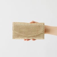Long Garcon (Croco embossed）～Coquette～