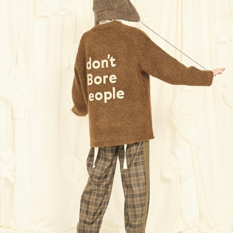 新品タグ付き☆トーマスマグパイ スエット ブラウン 受注予約商品！2025winterトーマスマグパイ Thomas magpie チェックパン