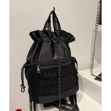 予約商品!MAISON MAVERICK PRESENTS メゾンマヴェリックプレゼンツ2026aw63MC9029MAVERICK Nylon Drawstring Bag[