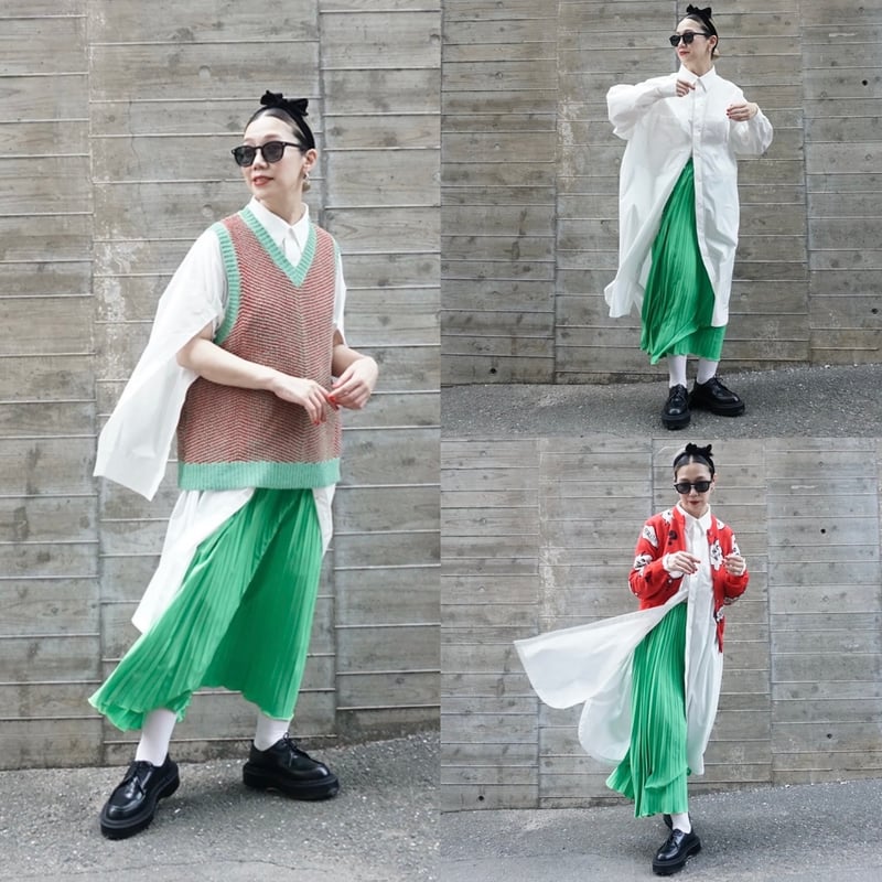 予約商品! 2026Spring Thomas magpie トーマスマグパイプリーツ(226