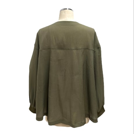 ayane  メッシュ楊柳シフォンブルゾン　815319 〜ayane〜