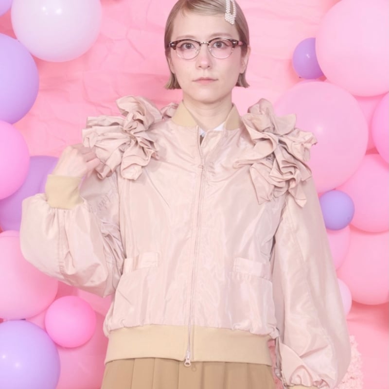 2025s トーマスマグパイ Thomas magpie ラッフルドブルゾン