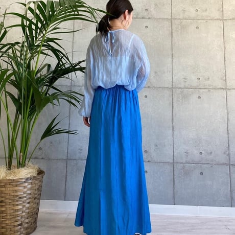 ROSIEE／ワッシャー加工シアーブラウス　R533223