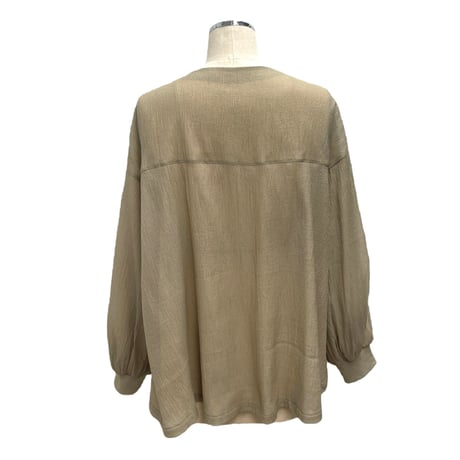 ayane  メッシュ楊柳シフォンブルゾン　815319 〜ayane〜