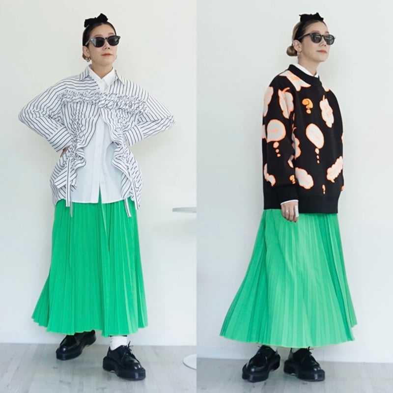 予約商品! 2026Spring Thomas magpie トーマスマグパイプリーツ(226