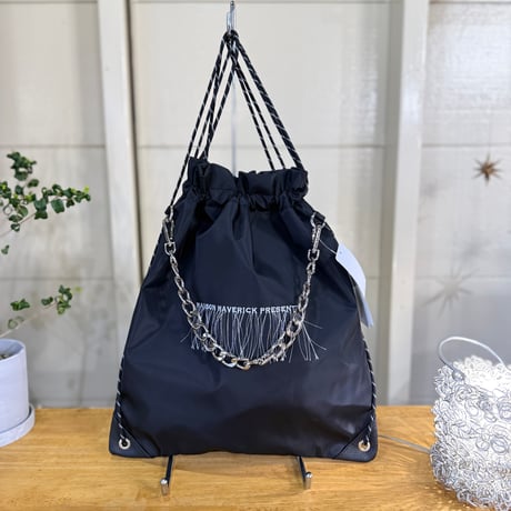 MAISON MAVERICK PRESENTS メゾンマヴェリックプレゼンツ61MC9022] MAVERICK LOGO Nylon Bag