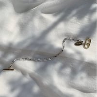 Rectangle chain Bracelet　BRB-22107　〜bluerank〜