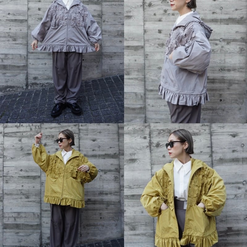 Thomas magpie トーマスマグパイ フラワーレース アノラック(2263501)