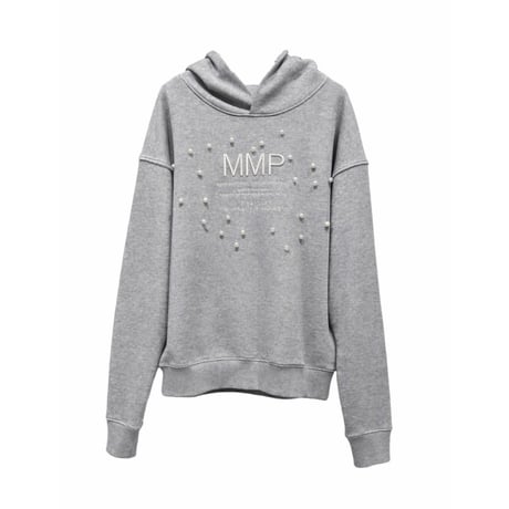 予約商品!MAISON MAVERICK PRESENTS メゾンマヴェリックプレゼンツ2026aw[63MM5171] Pearl Detail MMP Hoodie