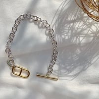 Bicolor Bracelet　BRB-22106　〜bluerank〜
