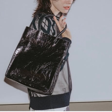 Leather TOTE レザートート（シャイニー）～Coquette～
