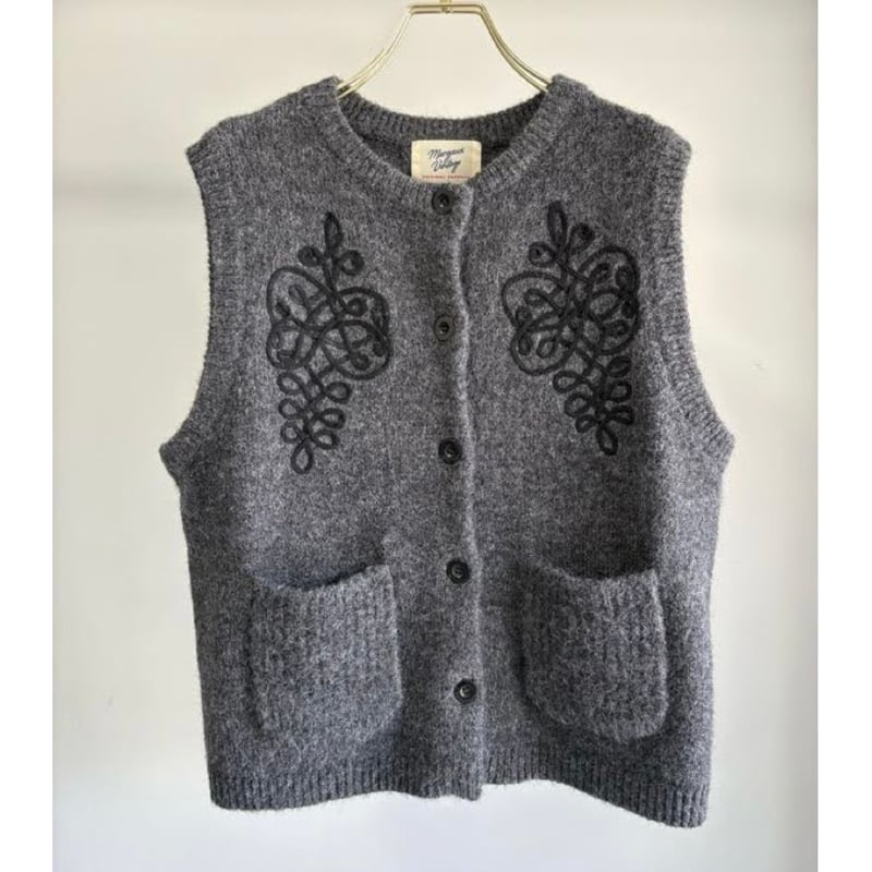 予約商品！2026 prefallコード刺繍ベスト ~margaux vintage~ MG