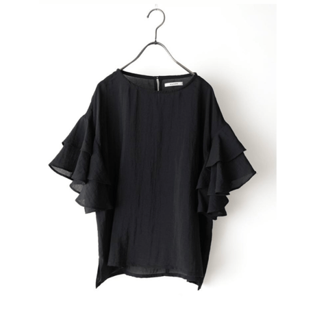 FLARE SLEEVE PULL OVER BLOUSE MNN-SH-316　〜MANON〜