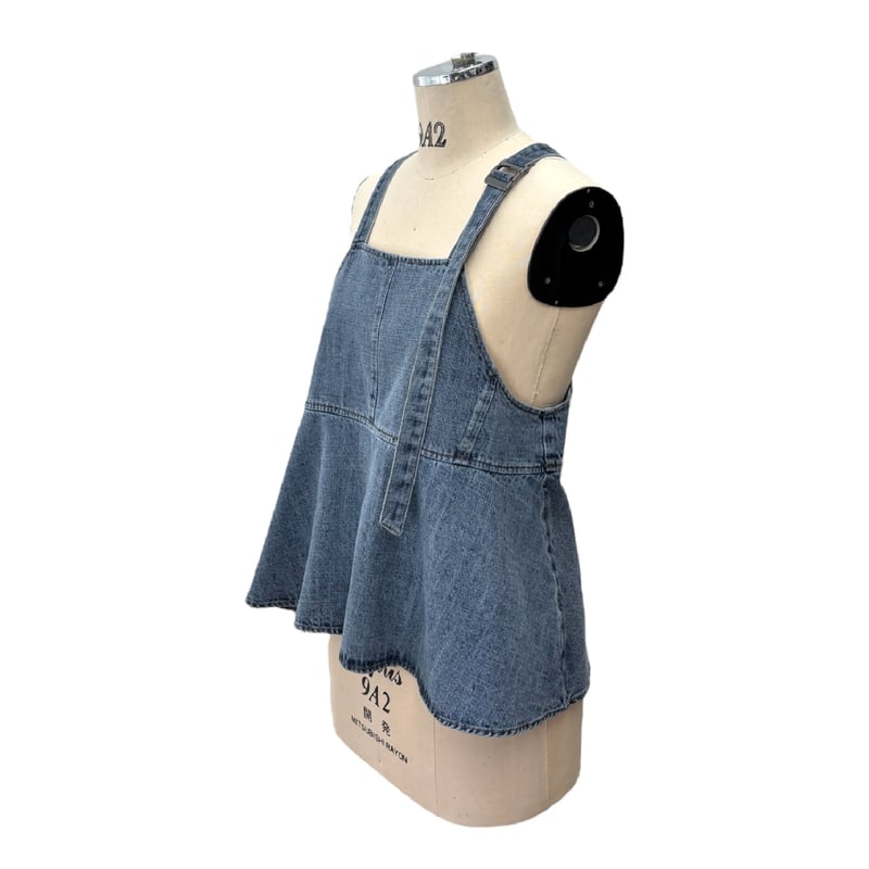 2025autumn リネン混デニムぺブラムビスチェ 855705 〜ayane〜 | s