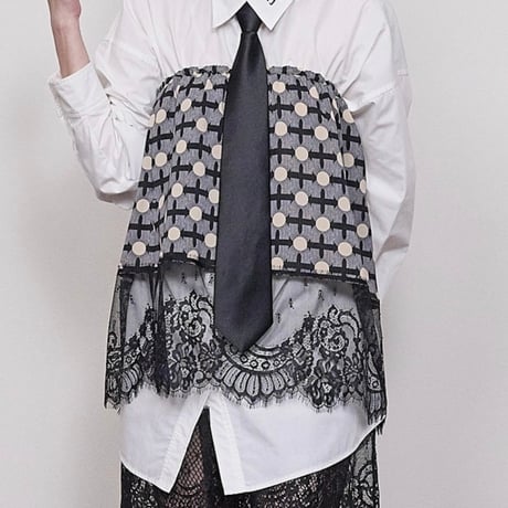 予約商品！2026winter トーマスマグパイ THOMAS MAGPIE  2264633 Satin PRINT×LACE【先行予約：10月お届け】