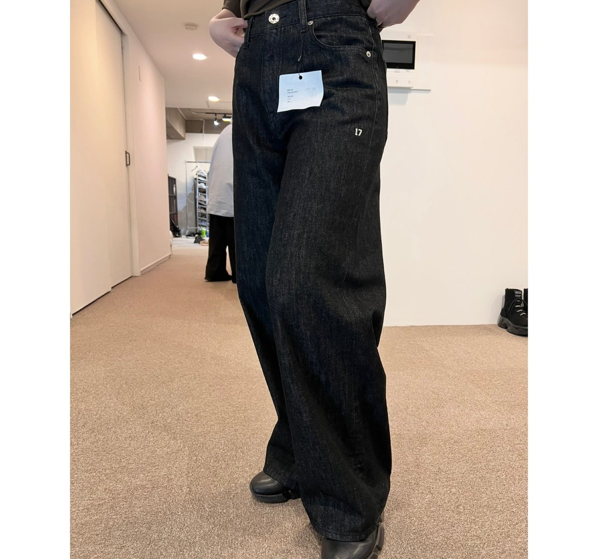 【新品・未使用】MAISONMAVERICKPRESENTS レースワイドデニム 予約商品!MAISON MAVERICK PRESENTS メゾンマヴェリックプレゼンツ202
