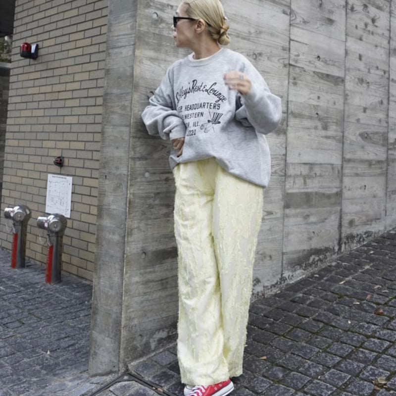 2026summer Thomas magpie トーマスマグパイ シャギーパンツ(22623