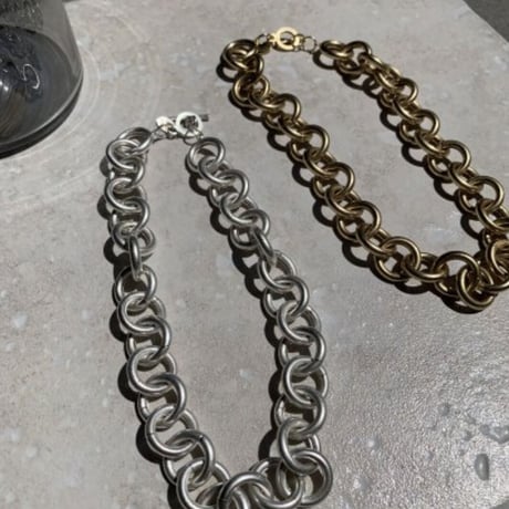 volume ring necklace N3439  ~ BLUE RANK/ブルーランク ~