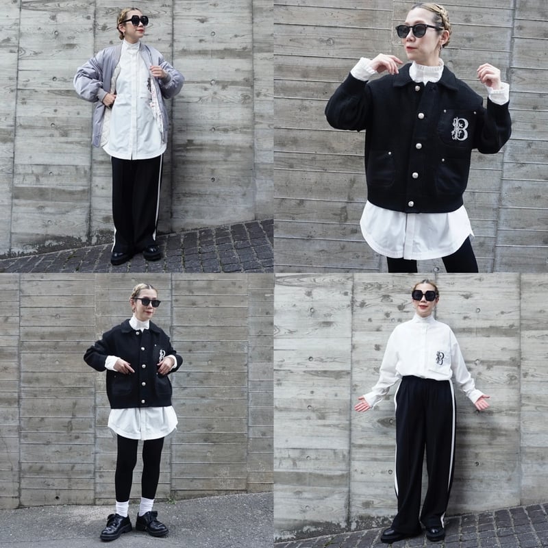 2025winterトーマスマグパイ ハイネックBIGシャツ(2254110) | sele