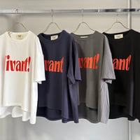 2026 spring summer　VIVANT! LOGO TEE ~margaux vintage~ MG CT-26068 -S