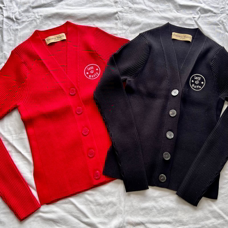 2025autumn Thomas magpieトーマスマグパイ リブカーディガン(22537