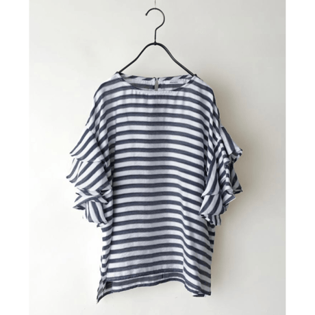 FLARE SLEEVE PULL OVER BLOUSE MNN-SH-316　〜MANON〜