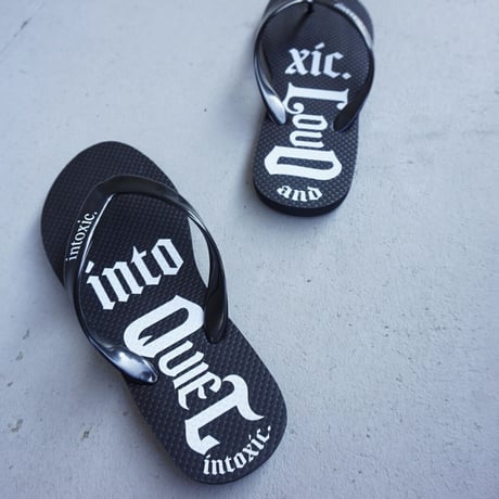 beach sandals  black~intoxic  ~