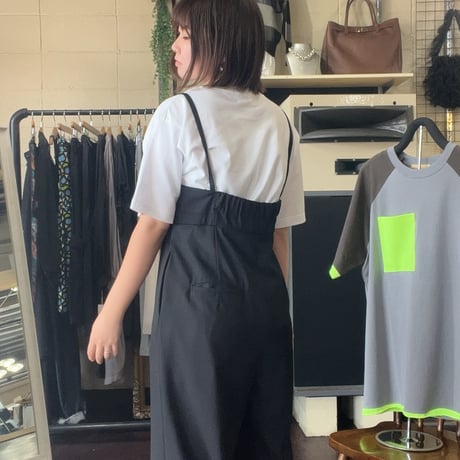 サロペット【B51-403】 ~BLANC basque~  black