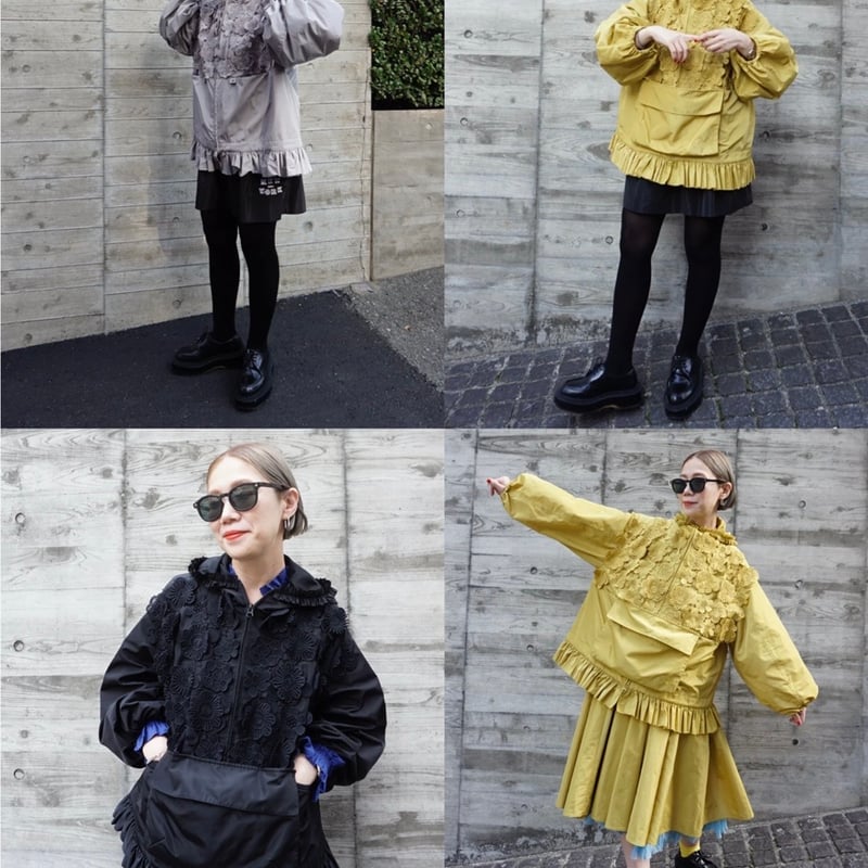 Thomas magpie トーマスマグパイ フラワーレース アノラック(2263501)